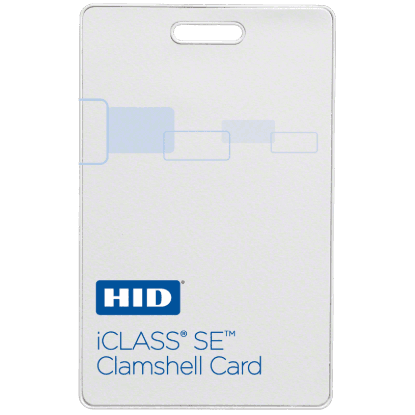 Picture of HID iClass SE 3350 Clamshell Smart Card - 26 Bit, 37 Bit, 40 Bit