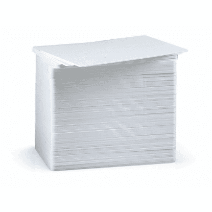 Picture of 500 Blank White Composite Cards